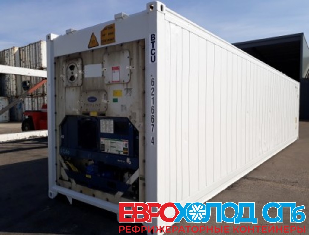 Рефрижераторный контейнер Carrier 40 футов 2002 года BTCU 6216674