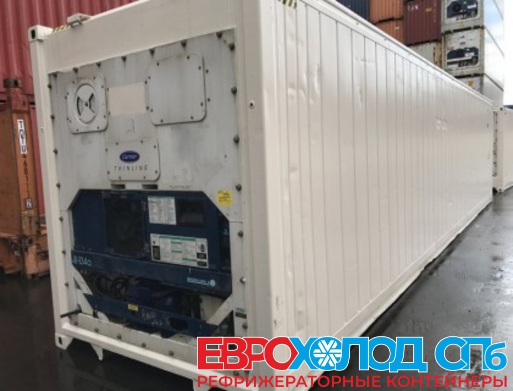 Рефрижераторный контейнер Carrier 40 футов 2004 года SEBU 6074758