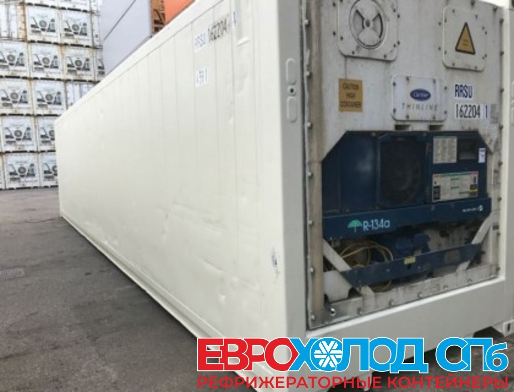 Рефрижераторный контейнер Carrier 40 футов 2004 года RRSU-162204-1
