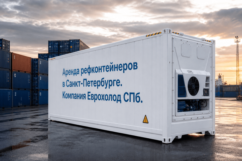 Аренда рефконтейнеров в СПб