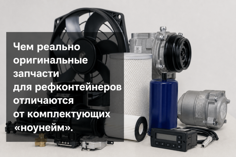 Чем реально оригинальные запчасти для рефконтейнеров отличаются от комплектующих «ноунейм»
