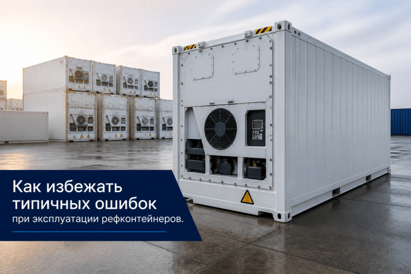 Как избежать типичных ошибок при эксплуатации рефконтейнеров