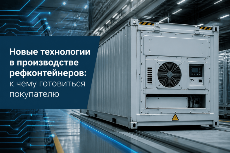 Новые технологии в производстве рефконтейнеров: к чему готовиться покупателю