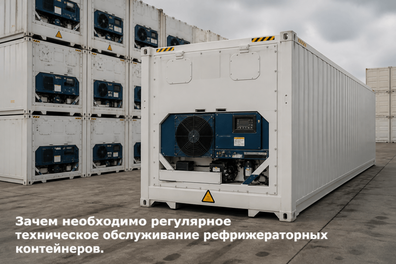 Зачем необходимо регулярное техническое обслуживание рефрижераторных контейнеров