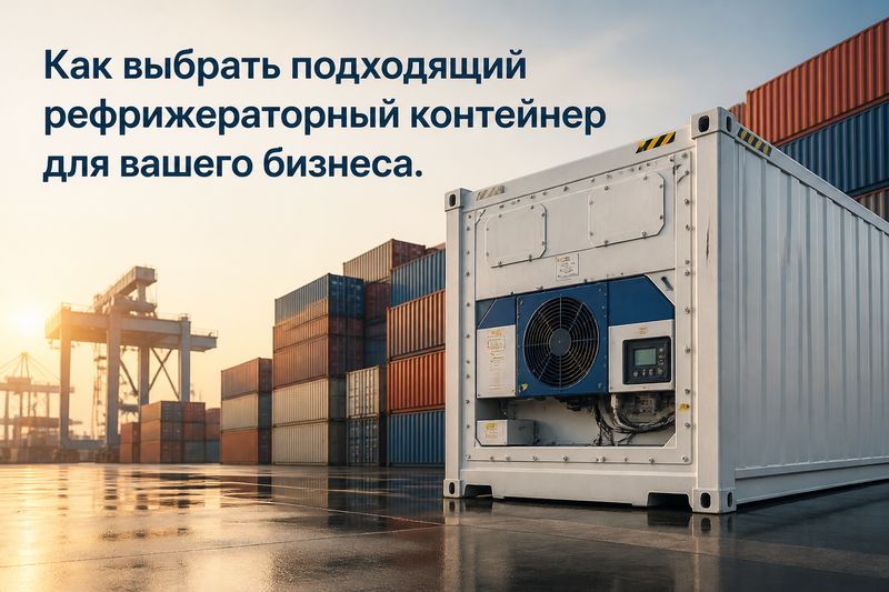 Как выбрать подходящий рефрижераторный контейнер для вашего бизнеса
